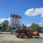 รถตัก hitachi ตักหิน ทราย แพล้นปูน บางซ่อน