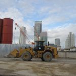 รถตัก cat 950 ตักหินทรายแพล้นปูน ไอคอนสยาม