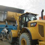 รถตัก cat 950 ตักหินทรายแพล้นปูน เจริญนคร5