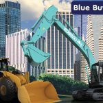 blue buffalo แบคโฮ รถตัก