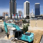 แบคโฮ kobelco sk200-10ตักหิน ทราย แพล้นปูน 0ne bangkok